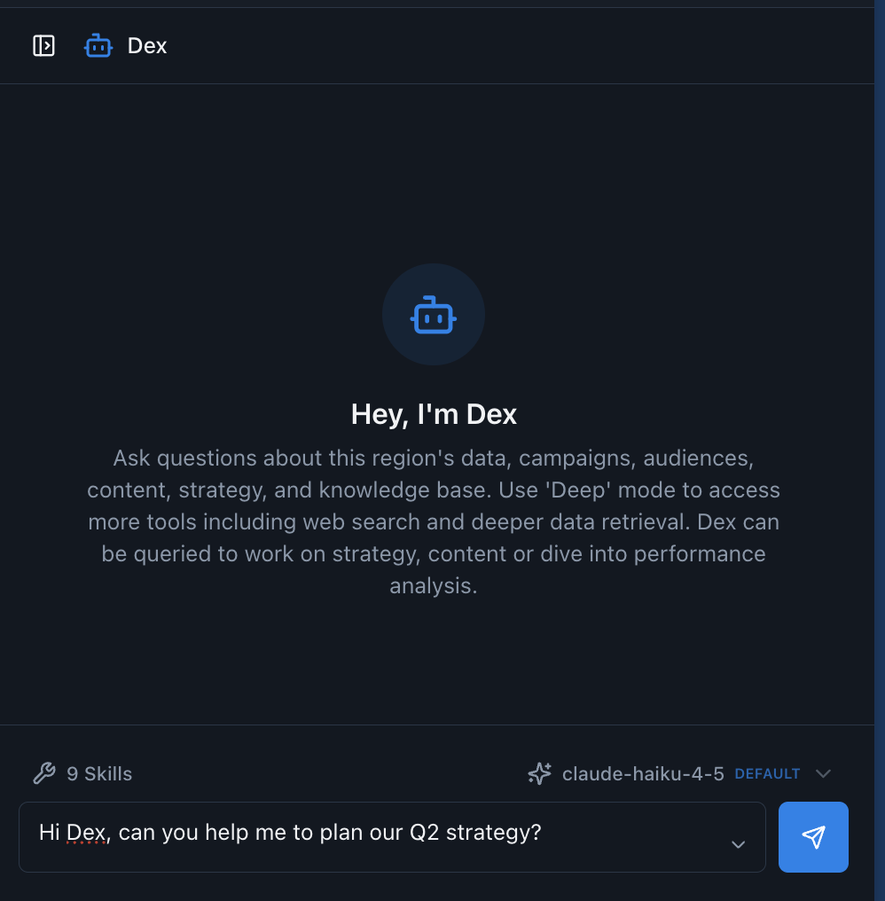 Dex AI Chat