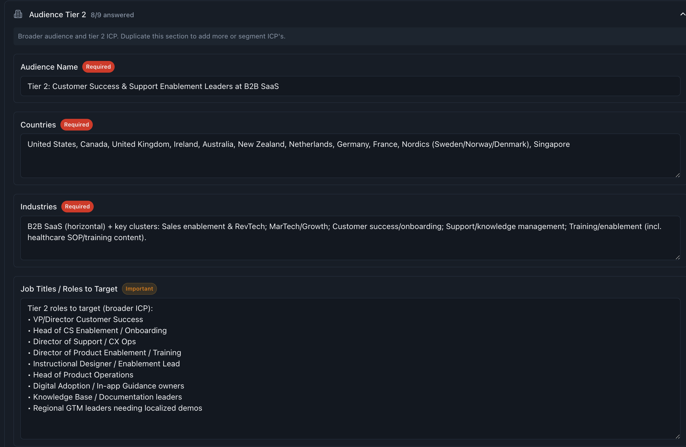 Strategy Development